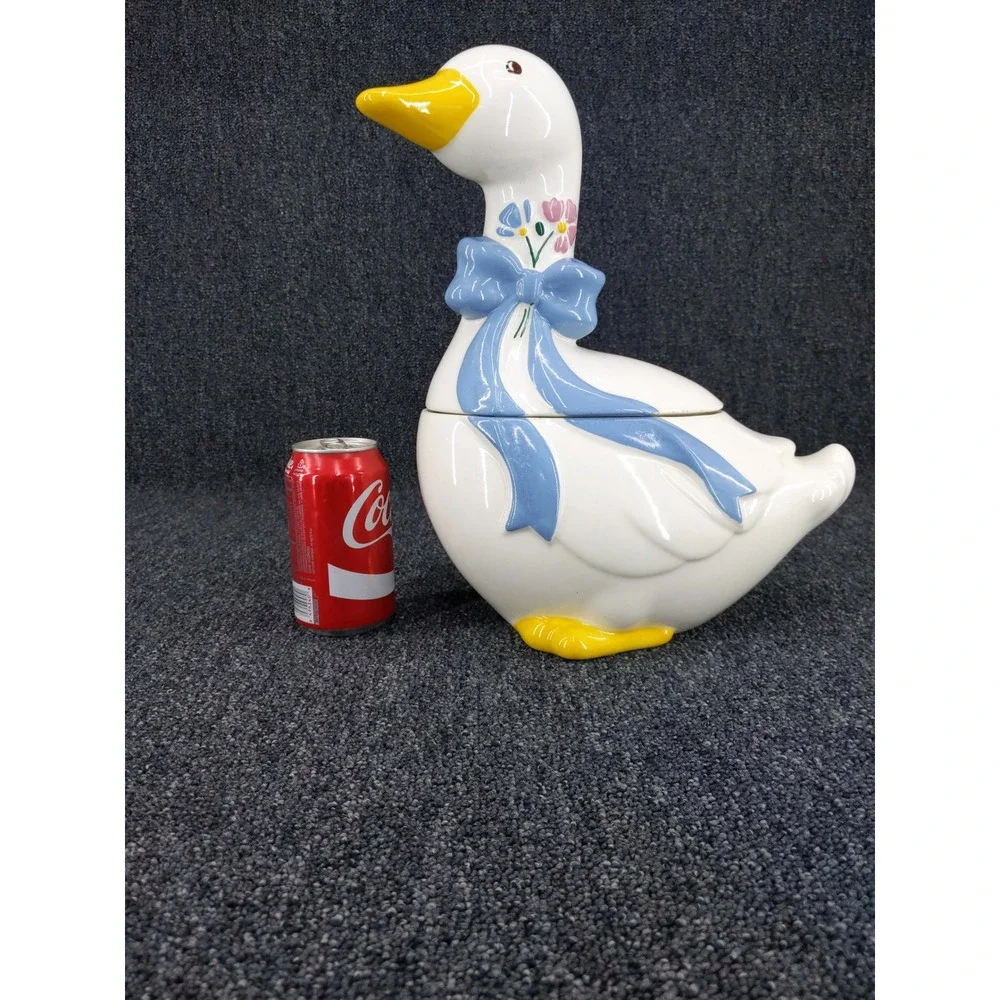 vtg Country Goose Cookie Jar 14